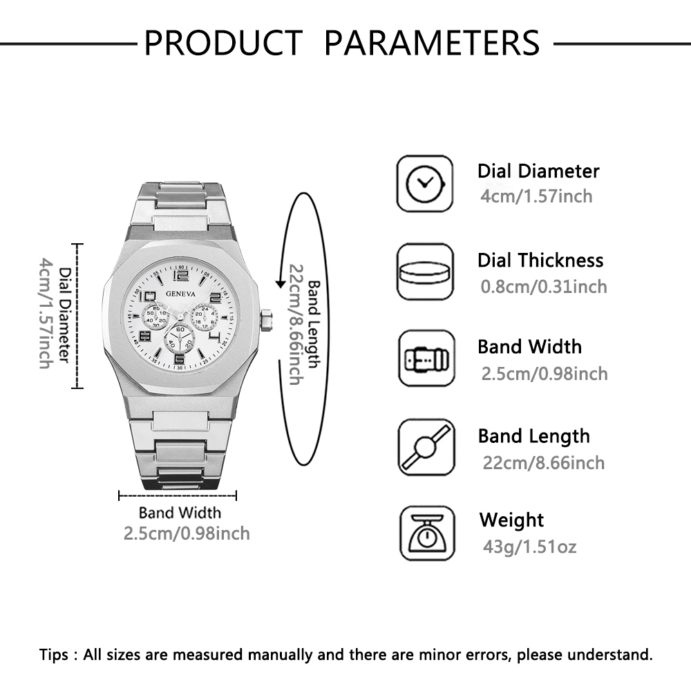 3piece new watch, polygonal di - Coordinates Bracelet ulasan dan harga
