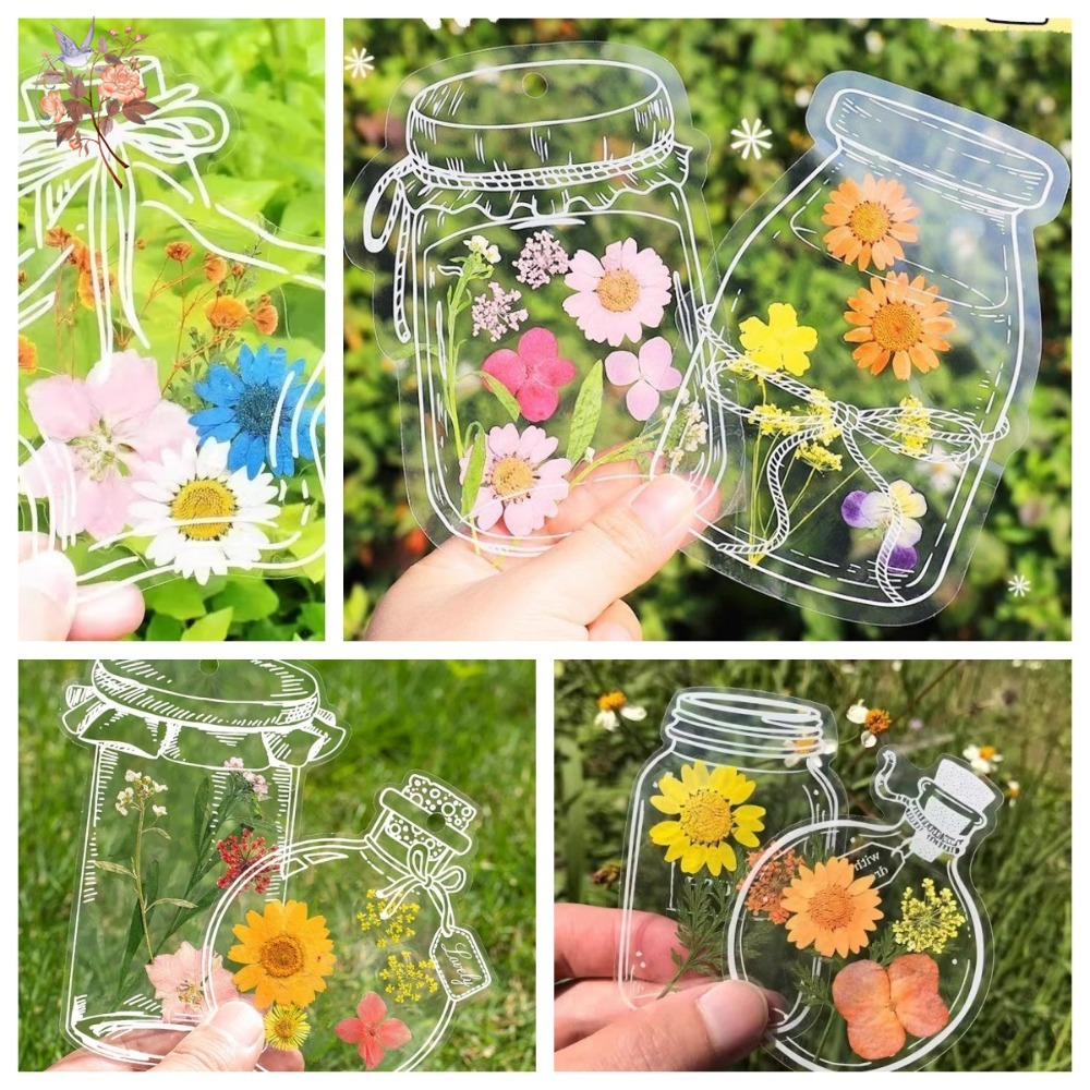 Handmade Pressed Dried Flowers - Dried Flower Bookmark ulasan dan harga