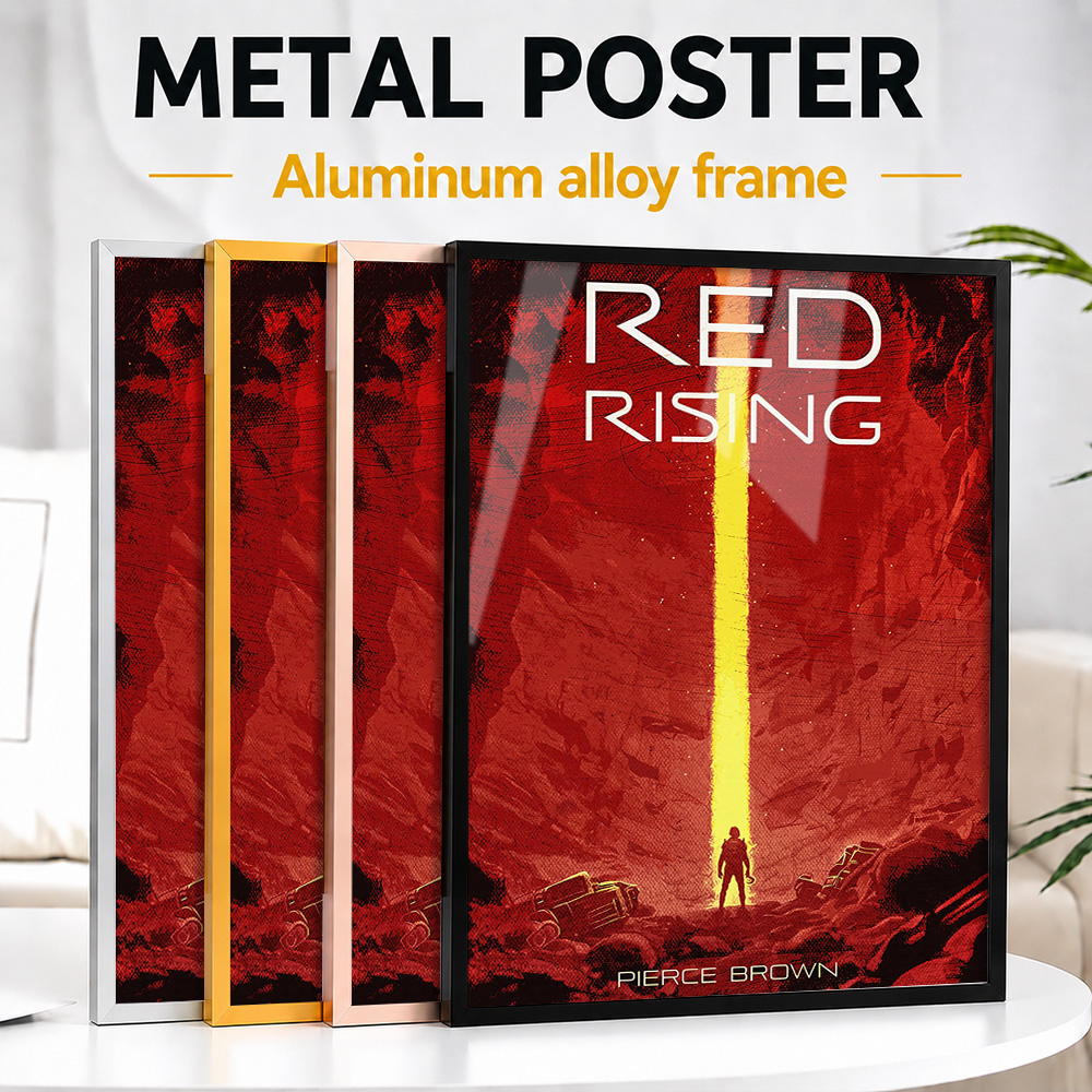 Red Rising Book Cover Framed A - Custom Photo Book ulasan dan harga