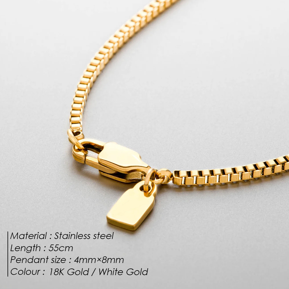 EMANCO Stainless Steel Collarb - Birth Flower Necklace ulasan dan harga