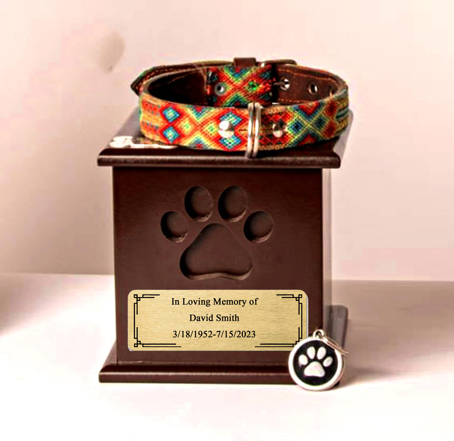 Personalized Engraved Name Pla - Personalized Name Box ulasan dan harga