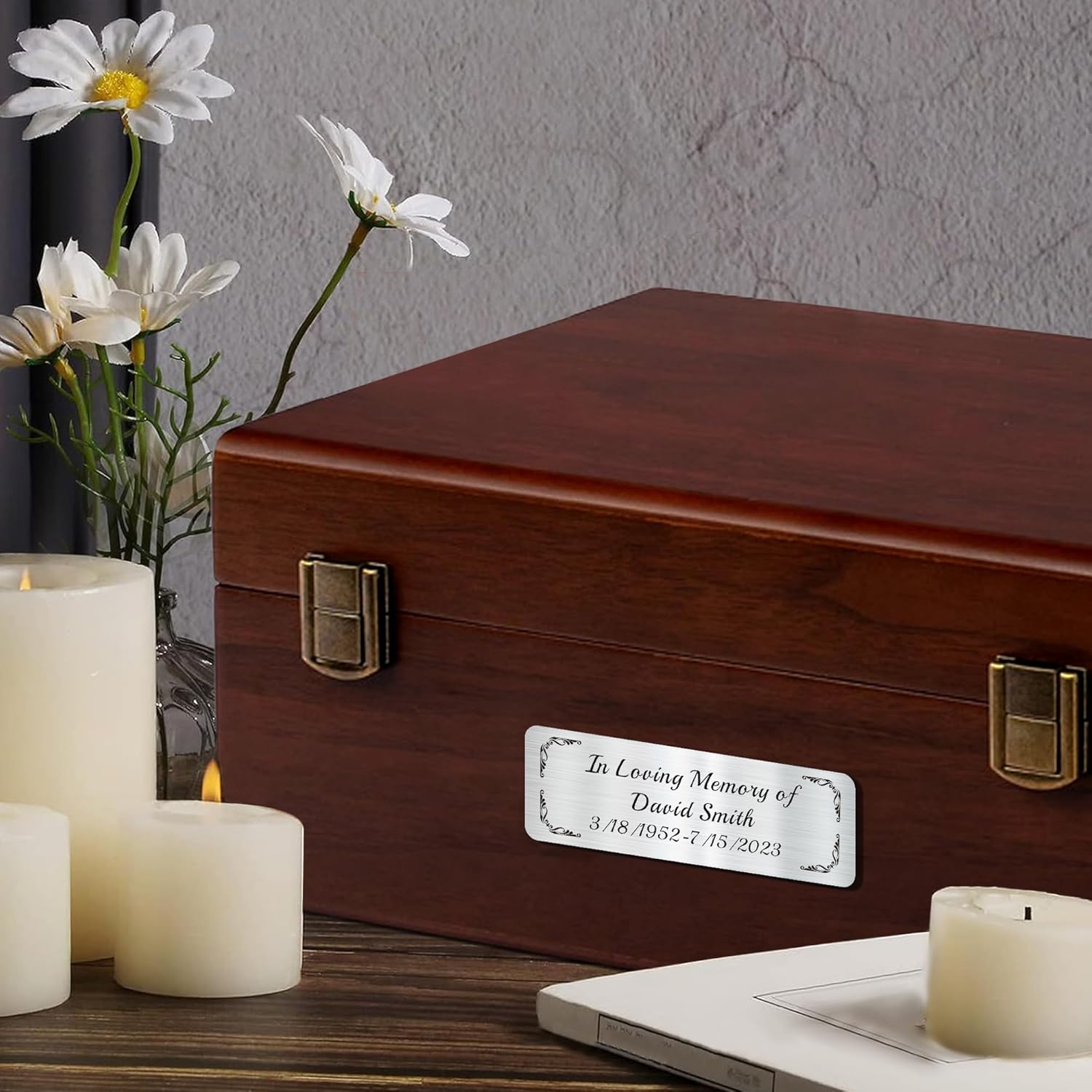 Personalized Engraved Name Pla - Personalized Name Box ulasan dan harga