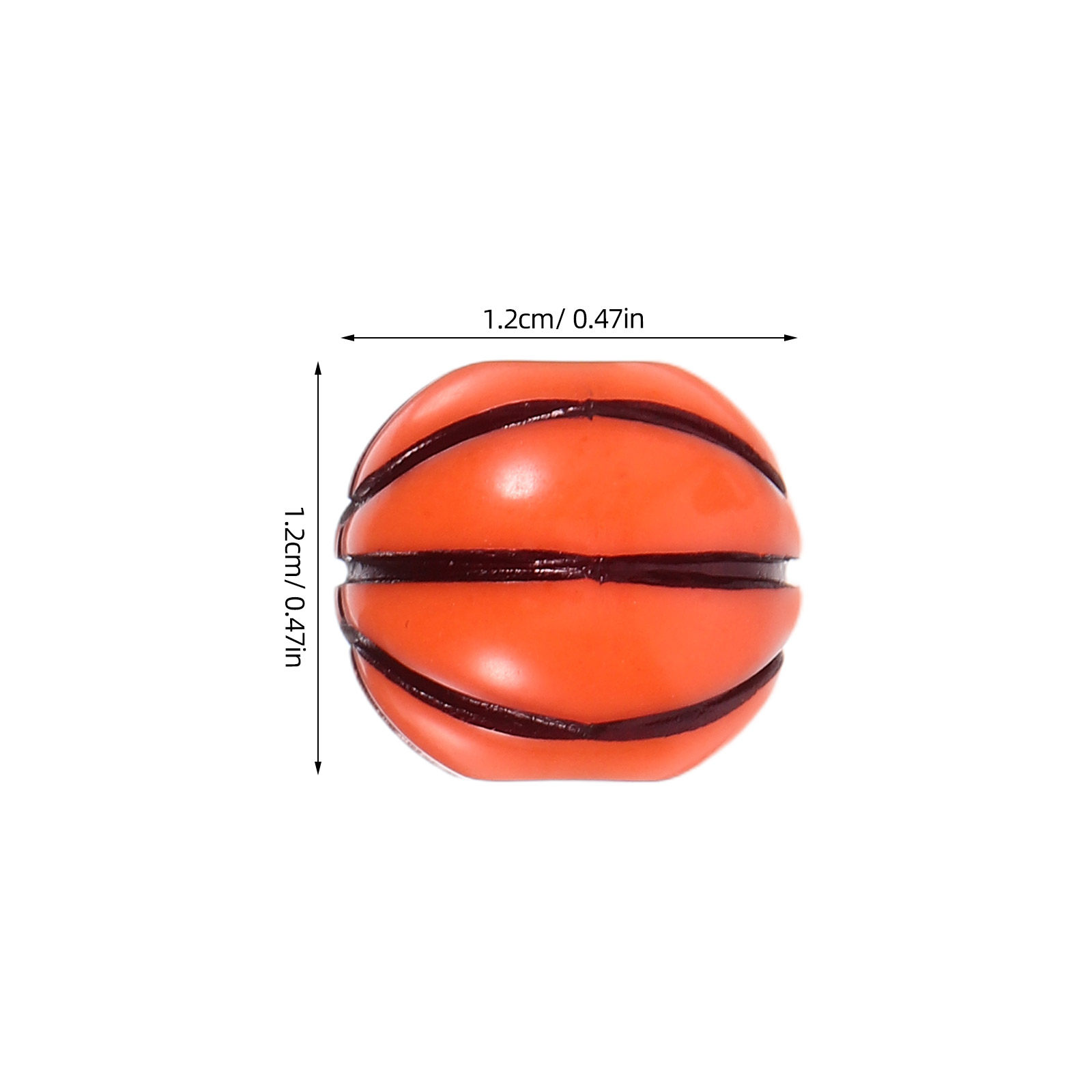 100Pcs Basketball Beads Acryli - Coordinates Bracelet ulasan dan harga